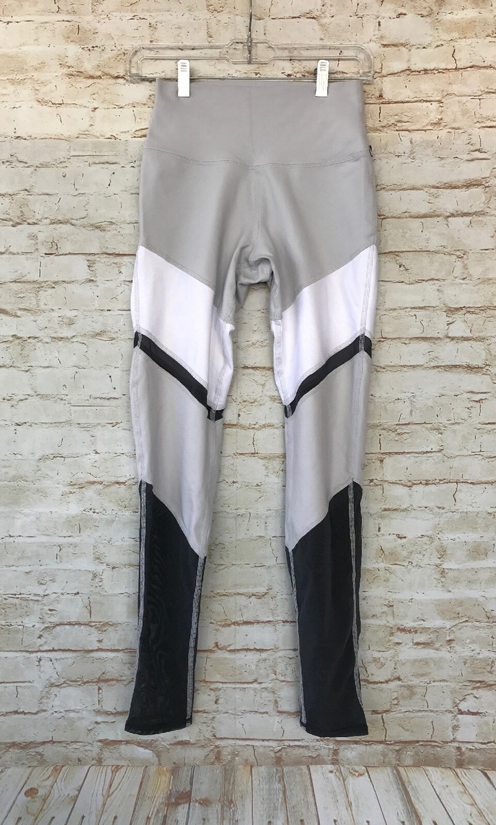 新品 alo yoga レギンス SHEILA LEGGING ホワイト ALO YOGA Sheila High-waist Mesh-inset Leggings In White Sz S