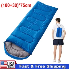 Thick Adult Cold Weather Warm Sleeping Bag For Big & Tall Waterproof Winter Bag
