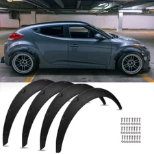 4* 3.5" Car Fender Flares Wheel Arch Extra Wide Kits For Hyundai Veloster Turbo