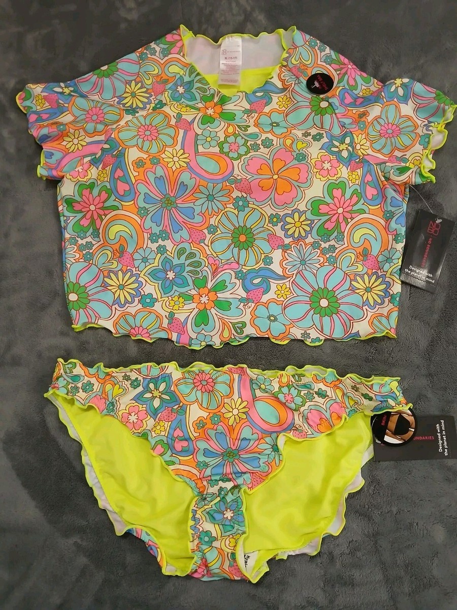 No Boundaries Pieces: Fashion Swim Top And Bikini Bottom Size XL