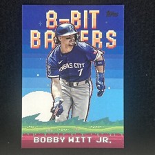 2025 Topps Series 1 Celebration - Bobby Witt Jr. 8-Bit Ballers #8B-8 Royals