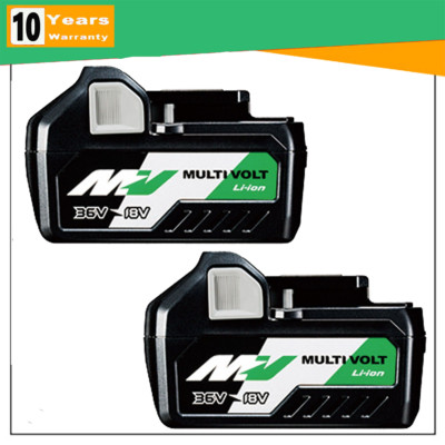 2X NEW PACK Metabo HPT BSL 36A18 MultiVolt 36-Volt 3/6Ah Lith-ion Battery 371751