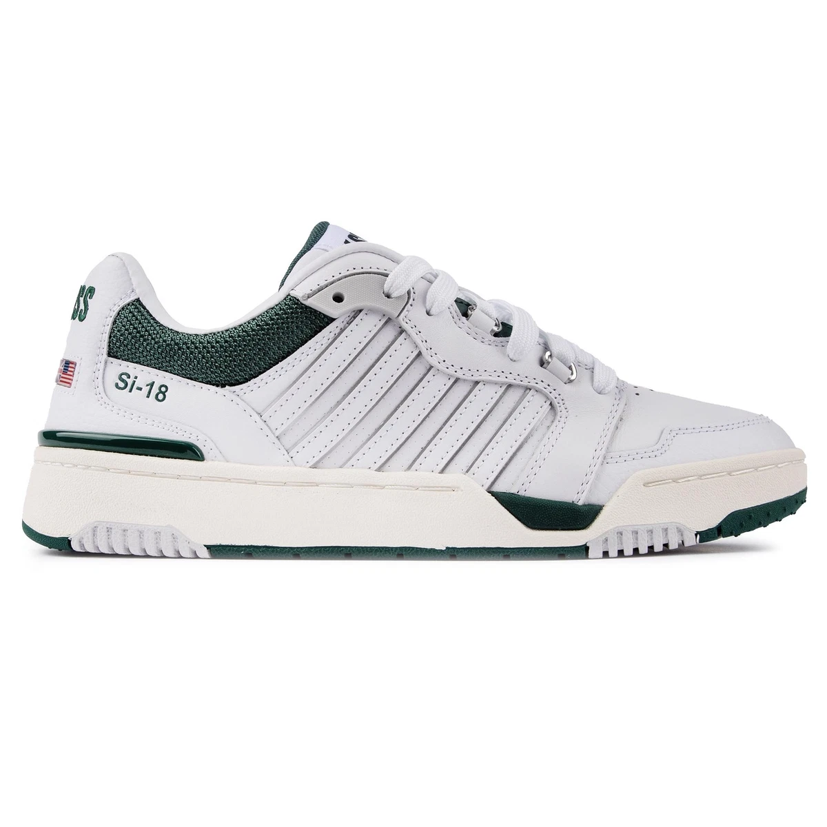K swiss 2024 mens white trainers