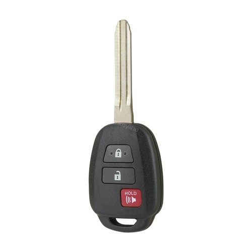 For Toyota Highlander RAV4 Tacoma Tundra Car Remote Key Fob Shell Case Cover - Picture 5 of 6