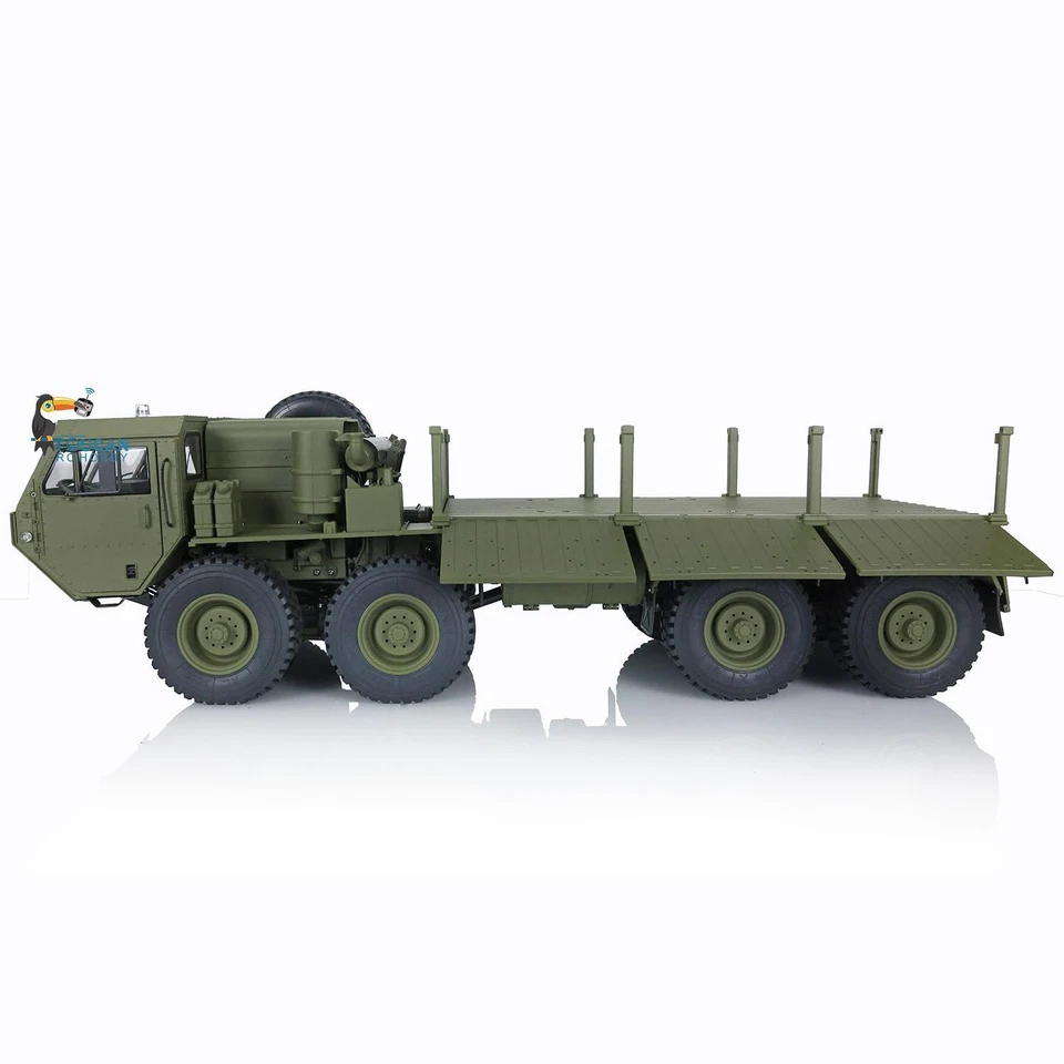 1/12 8*8 HG US 2.4G Military Truck Metal Chassis RC Car 550 Motor P801 Radio - Image 3 of 4