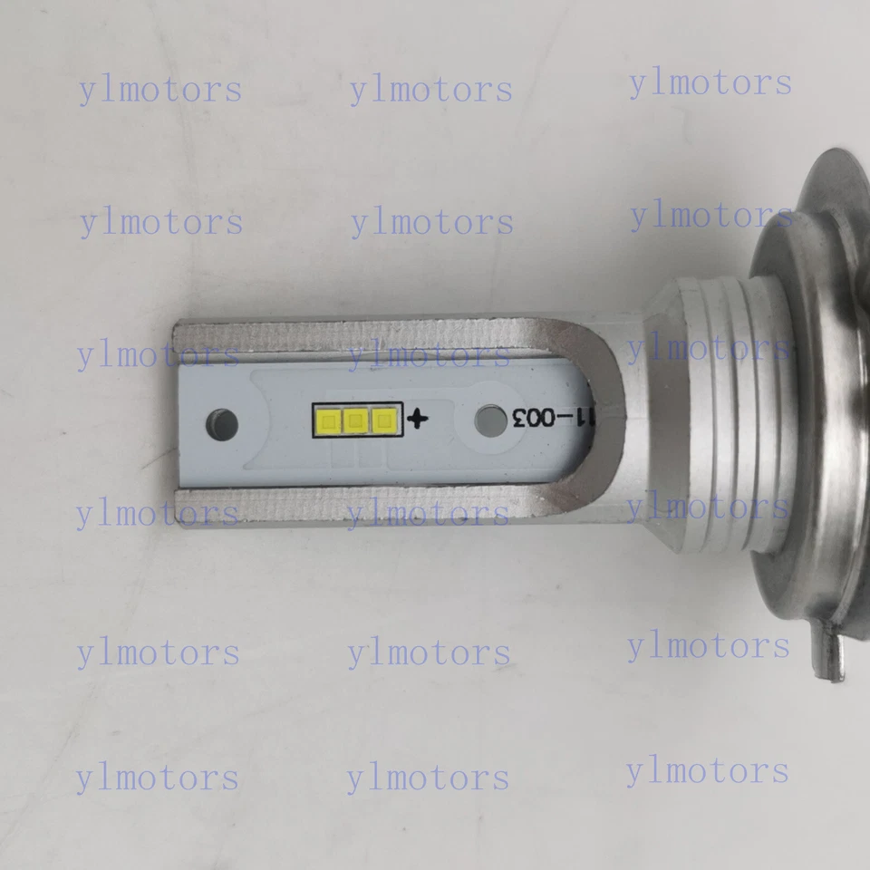 H7 LED Headlight Bulb Conversion Kit High Low Beam Lamp 6000K Super White Bulbs Foto 3 de 4