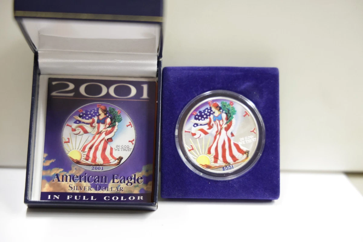 American Eagle 2001 Silver Bullion Coins for sale | eBay