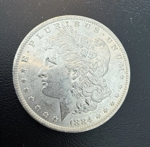 1884 O BRILLIANT UNCIRCULATED MORGAN SILVER DOLLAR