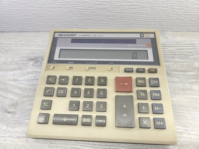 Sharp Compet QS-2125 12 Digit Solar Cell Calculator