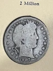 1907-D Barber Quarter