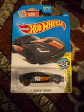 Hot Wheels HW Speed Graphics 5/10 (2015) Black '14 Corvette Stingray Car 180/250
