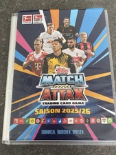 Topps Match Attax Bundesliga 25/26 Sammelmappe Mit Ca.410 Karten