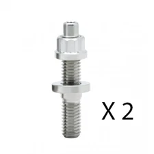BLOX RACING INTAKE MANIFOLD STUD NUT: M8x1.25 55mm - x 2