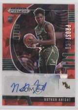 2020-21 Panini Prizm Draft Picks Prospect Red Ice Nathan Knight #PA-NK Auto 0g4