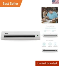 Compact Go SE Document Scanner with OCR & 400 Page Capacity – Take It Anywhere