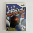 AMF Bowling Pinbusters Nintendo Wii Game With Case & Manual