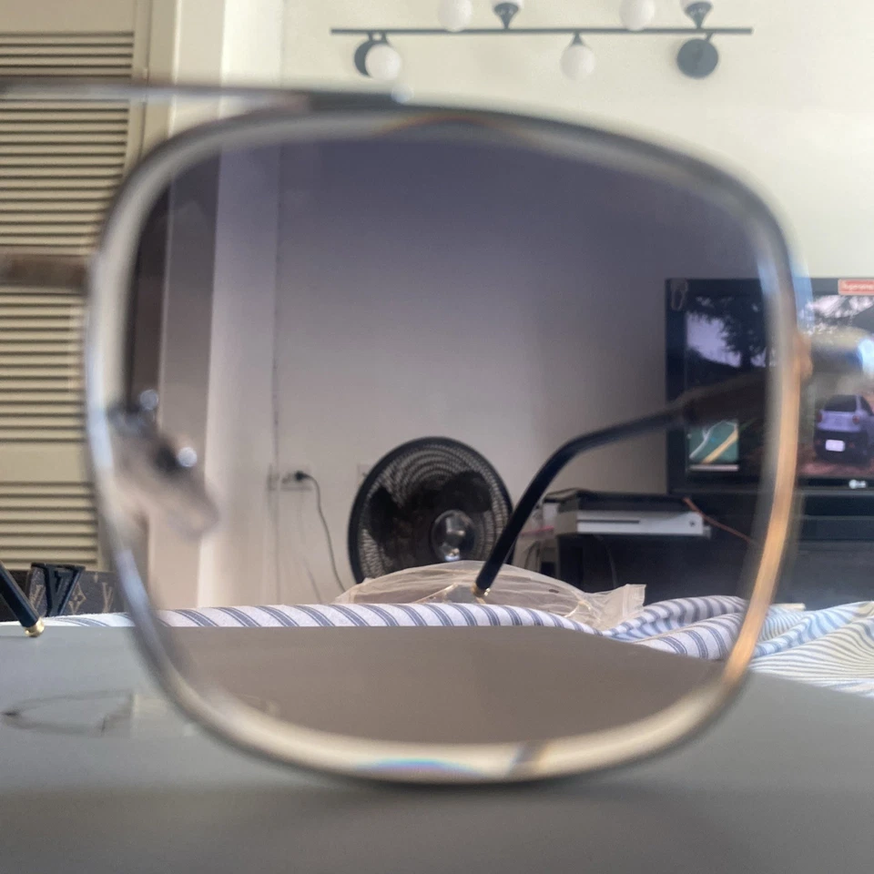 Lv Square Sunglasses Silver Frame - Image 2 of 4