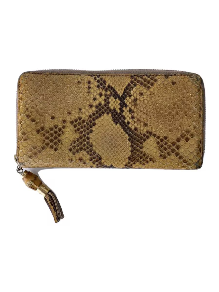 GUCCI Long Wallet Python Leather BRW For Women - image 1