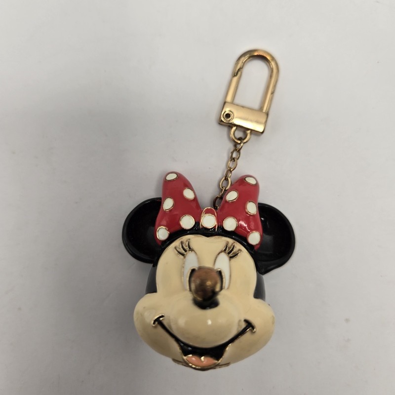 BaubleBar x Disney 3D Minnie Mouse Head bag charm