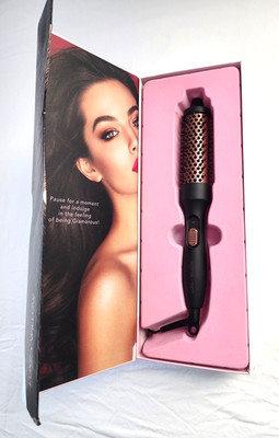 L+W BIO Moment Volumizing Hot Curler Brush 30 Seconds Heat Up 360 Swivel Cord