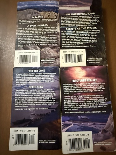 x22 James Axler Deathlands Outlanders Book Lot PB First Edit. Vintage Sci-Fi 90s - Picture 17 of 17
