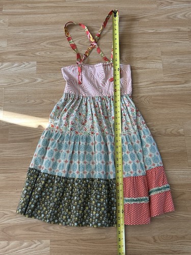 Girl’s Matilda Jane Serendipity Ruby Ellie Sundress Size 12 Tiered Twirl Dress - Picture 5 of 8