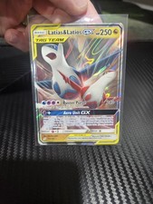 Pokémon Latias and Latios GX 113/181 Team Up Tag Team Holo Ultra Rare NM