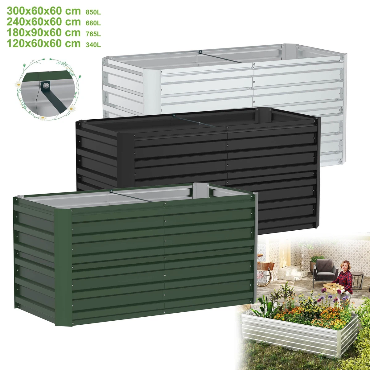 Blumenkasten Verzinkt online kaufen | eBay.de