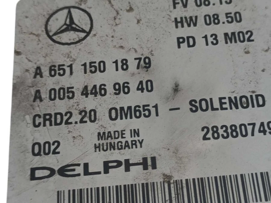 A6511501879 centralina per MERCEDES VITO MIXTO FURGONETA (W639) 110 CDI 390154 - Immagine 3 di 4