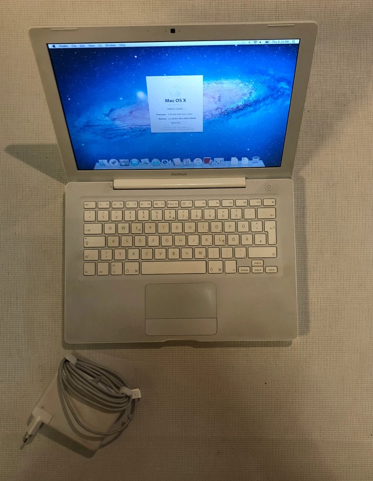 Apple MacBook Core 2 Duo 2.16 13" Mid-2007 A1181 2.5GB RAM: excellenter Zustand - Bild 4 von 4