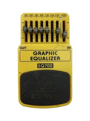 Behringer Effect Pedal EQ700 Graphic Equalizer Used