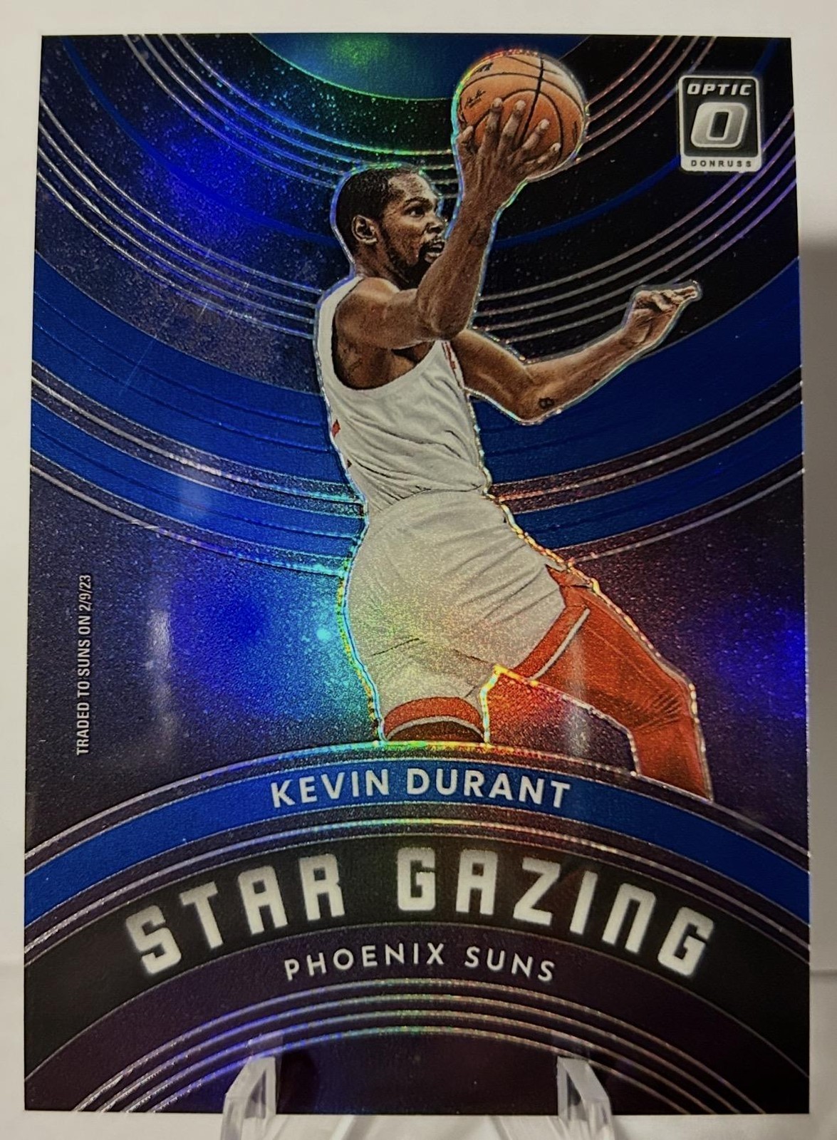 2022-23 Donruss Optic #9 Kevin Durant Star Gazing Blue #/49
