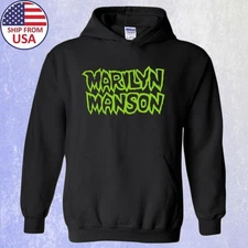 Marilyn Manson Black Men's Size S to 3XL