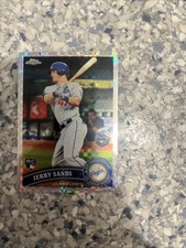 2011 Topps Chrome - Jerry Sands #211 X-Fractor (RC)