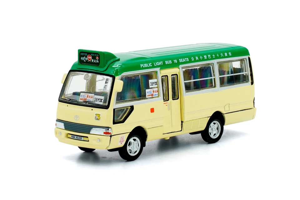Tiny City 25 Die-cast Model Car - Toyota Coaster Green Mini Bus (NM1628) - Image 3 of 4