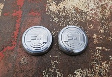 Pair Used Original 1951 Ford F1 Pickup Truck Hood Side Emblems 51 F-1 Badges