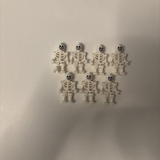7 NEW LEGO SKELETON LOT halloween minifig minifigure figure pirates castle toy
