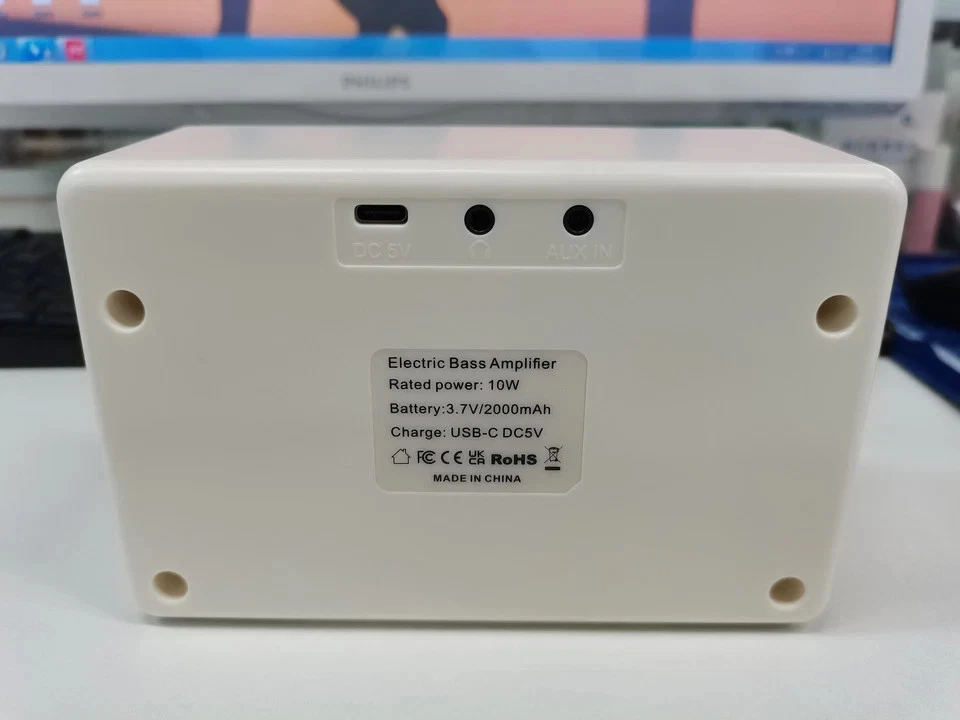 KOKKO KB-10, 10W Small Electric Bass Amp Portable Bass Practice Speaker - Image 2 of 4