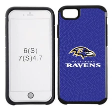 PBG NFL Baltimore Ravens Case for iPhone SE (2022-20), 8, 7, 6 & 6s (4.7")