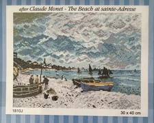 Orchidea Printed needlepoint tapestry Canvas Only  30x40 cm