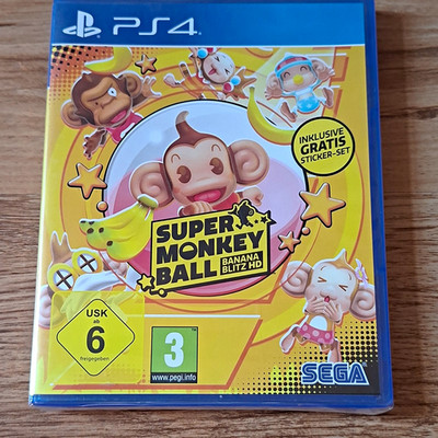 SEGA Super Monkey Ball: Banana Blitz HD PS4 PAL USK 6 2019 Multiplayer
