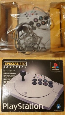 Specialized Joystick for Sony PlayStation 1 PS1 ASCIIWARE New Open Box