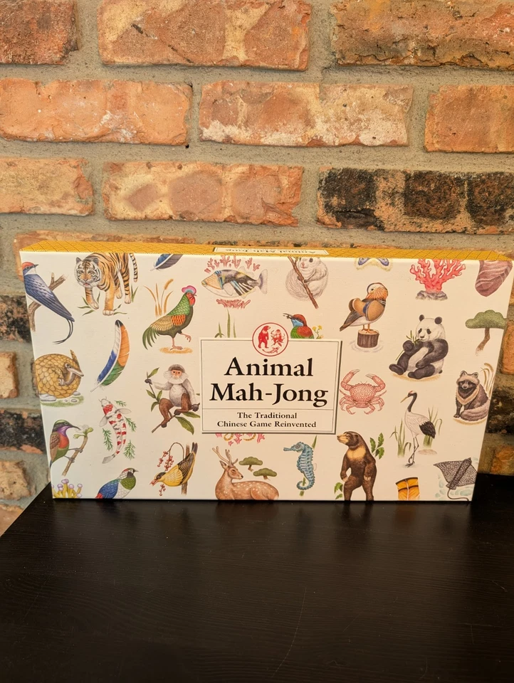 Beautiful Animal Mah-Jong Game Set Illustrations by Ryuto Miyake, Never Used - Image 2 of 4