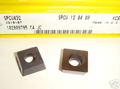 SPCW 432 KC935M KENNAMETAL INSERTS - Picture 1 of 1