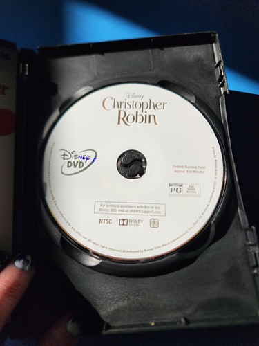 CHRISTOPHER ROBIN - DVD - EWAN MCGREGOR AND HAYLEY ATWELL - RATED PG 2018 a - Picture 2 of 3