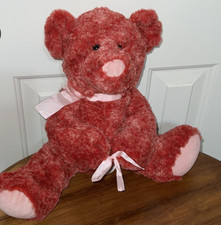 Applause Russ Berrie Teddy Bear with Bows 13" Plush