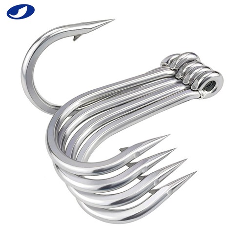 10 Stück/Pack Marlin Trolling Haken Classic Barbed Offset Point Circle Angelhaken - Bild 6 von 19