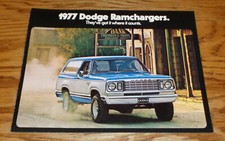 Original 1977 Dodge Ramcharger Ram Truck Sales Brochure 77 Ad100 Aw100 Original 1977 Dodge Ramcharger Ram Truck Sales Brochure 77 Ad100 Aw100