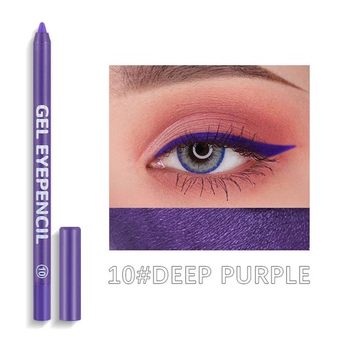 Eyeliner Lasting Gel Liquid Liner Colorful Eye Pencil Waterpoof Long Pen - Picture 20 of 22
