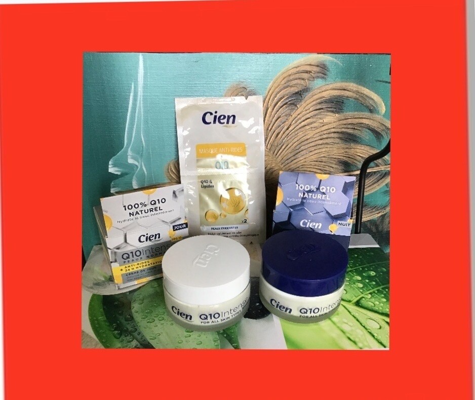 Crème jour nuit anti-rides Cien Q10 Intense flacon 50ml pour traitement visage peau normale
